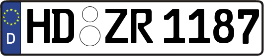 HD-ZR1187
