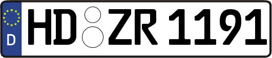 HD-ZR1191