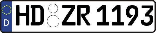 HD-ZR1193
