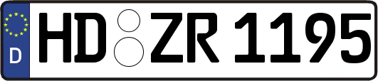 HD-ZR1195
