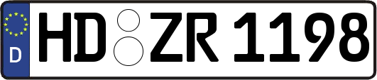 HD-ZR1198