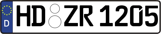 HD-ZR1205