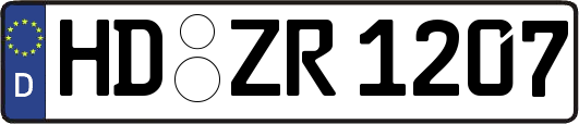 HD-ZR1207