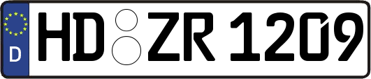 HD-ZR1209