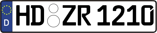 HD-ZR1210