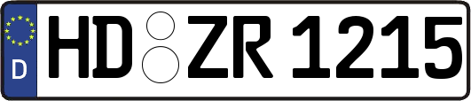 HD-ZR1215