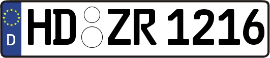 HD-ZR1216