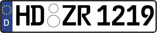 HD-ZR1219