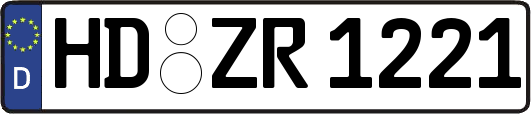 HD-ZR1221