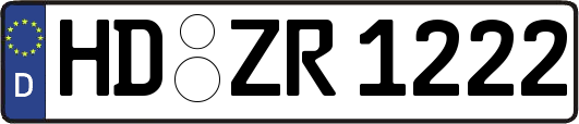 HD-ZR1222