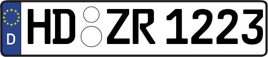 HD-ZR1223