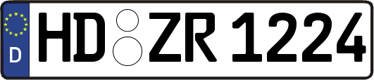 HD-ZR1224