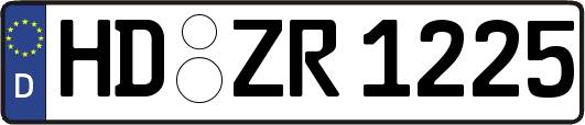 HD-ZR1225