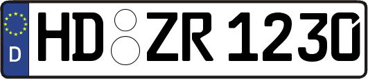 HD-ZR1230