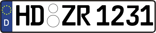 HD-ZR1231