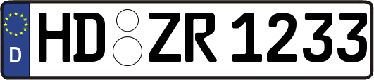 HD-ZR1233