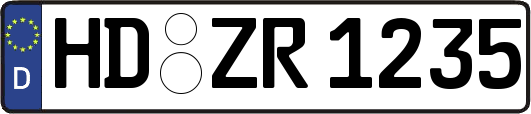 HD-ZR1235
