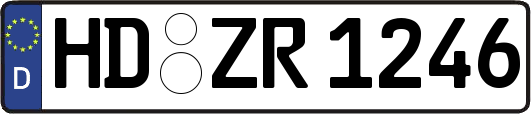 HD-ZR1246