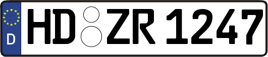 HD-ZR1247