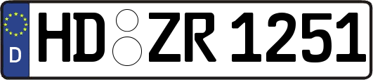 HD-ZR1251