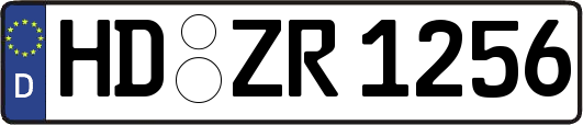 HD-ZR1256