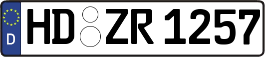 HD-ZR1257