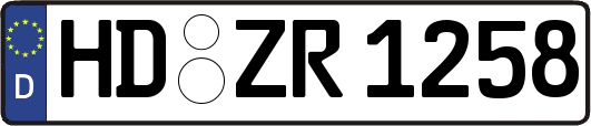 HD-ZR1258