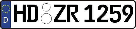 HD-ZR1259