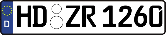 HD-ZR1260