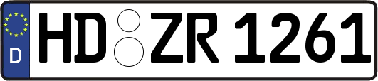 HD-ZR1261
