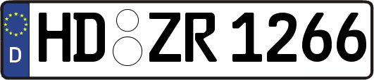 HD-ZR1266