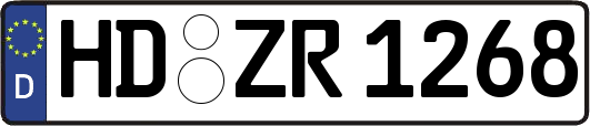 HD-ZR1268