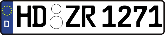 HD-ZR1271