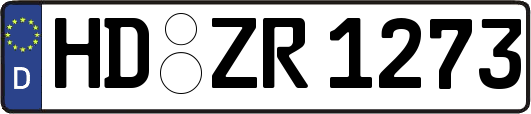HD-ZR1273