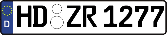 HD-ZR1277
