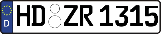 HD-ZR1315