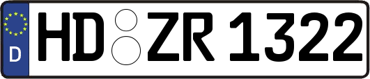 HD-ZR1322