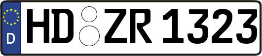 HD-ZR1323