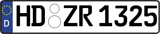 HD-ZR1325