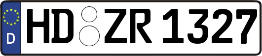 HD-ZR1327