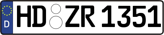 HD-ZR1351