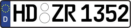 HD-ZR1352