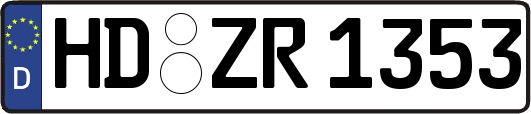 HD-ZR1353
