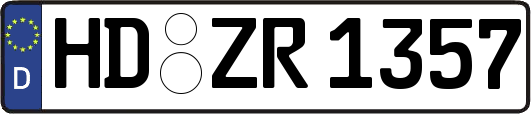 HD-ZR1357