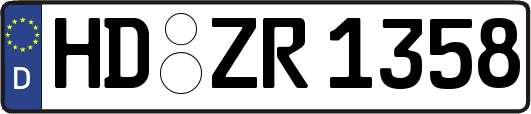 HD-ZR1358