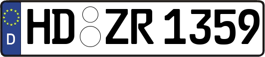 HD-ZR1359