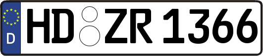 HD-ZR1366