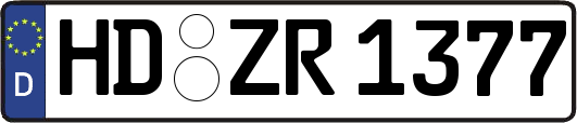 HD-ZR1377