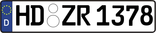 HD-ZR1378