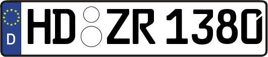 HD-ZR1380